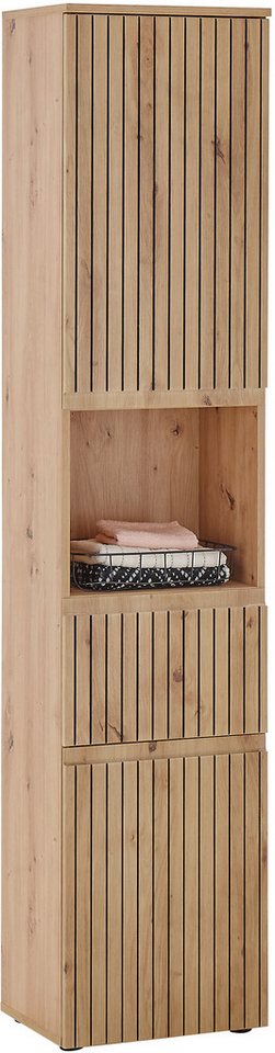 BASIC by Balculina Hochschrank Austin (1-St) Breite 40 cm, Türanschlag L/R wechselbar, Soft-Close-Funktion von BASIC by Balculina