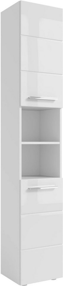 BASIC by Balculina Hochschrank Mandi (1-St) Breite 34cm, hochglanz Front von BASIC by Balculina