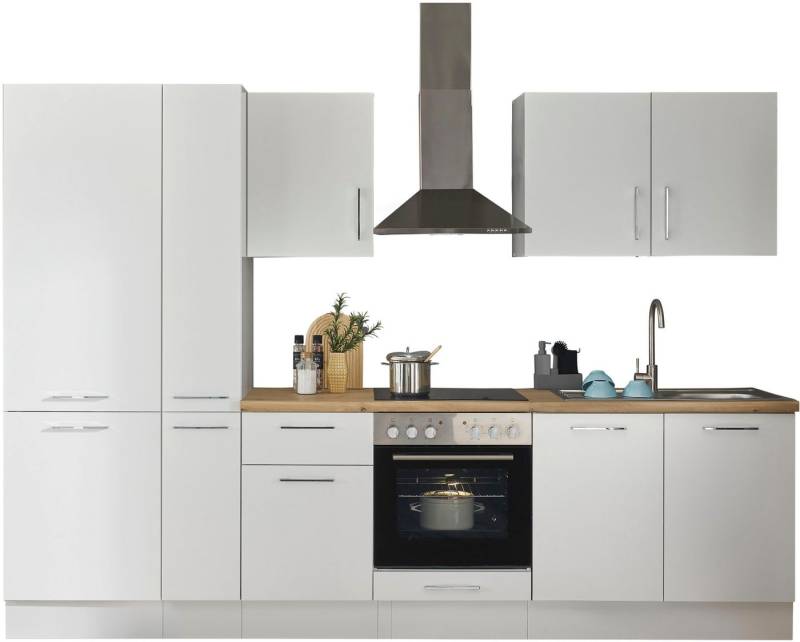 BASIC by Balculina Küchenzeile Turin, Breite 300 cm, wahlweise mit E-Geräten von BASIC by Balculina