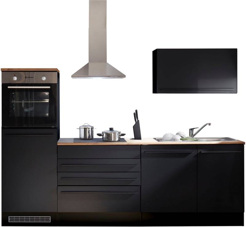 BASIC by Balculina Küchenzeile Jazz, Breite 260 cm, wahlweise mit E-Geräten von BASIC by Balculina