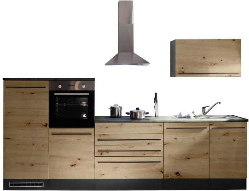 BASIC by Balculina Küchenzeile Jazz, Breite 320 cm, wahlweise mit E-Geräten von BASIC by Balculina