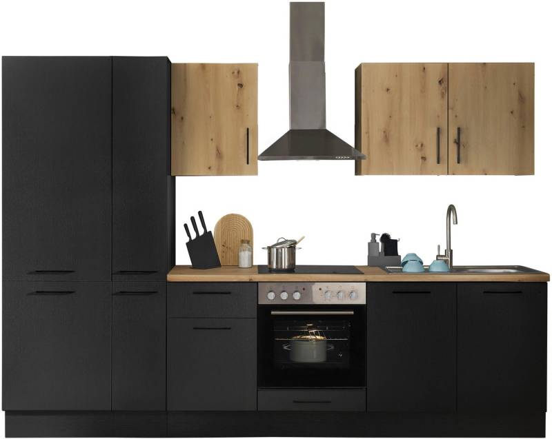 BASIC by Balculina Küchenzeile Turin, Breite 300 cm, wahlweise mit E-Geräten von BASIC by Balculina