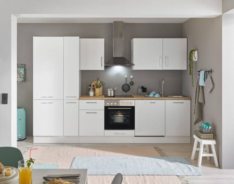 BASIC by Balculina Küchenzeile Turin, Breite 310 cm, wahlweise mit E-Geräten von BASIC by Balculina