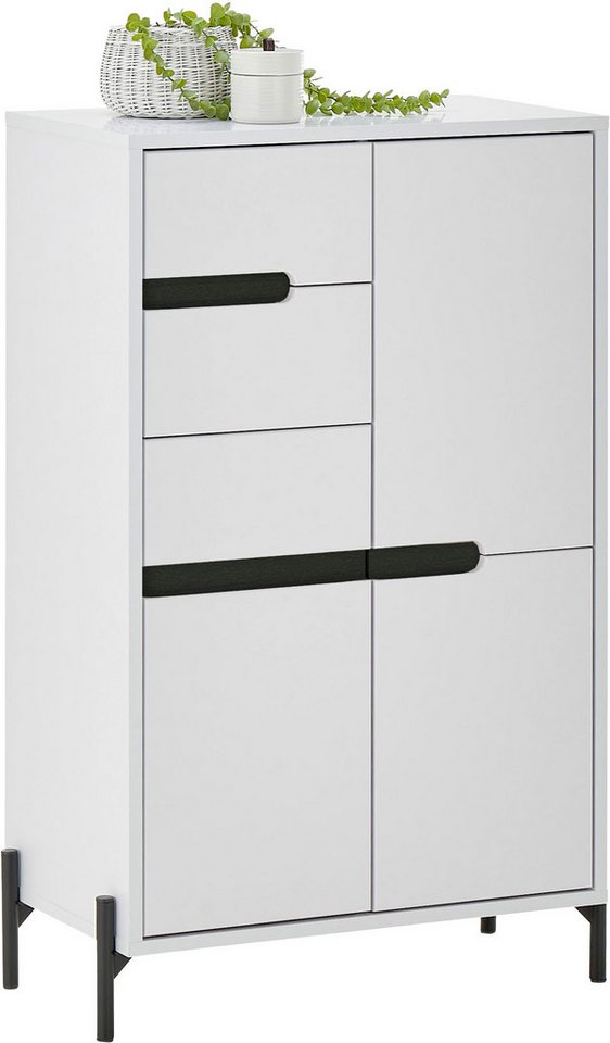 BASIC by Balculina Midischrank Avanto B/H/T 60x100x35 cm (1-St) Breite 60cm, Softclose für Türen, FSC-Mix 70% von BASIC by Balculina