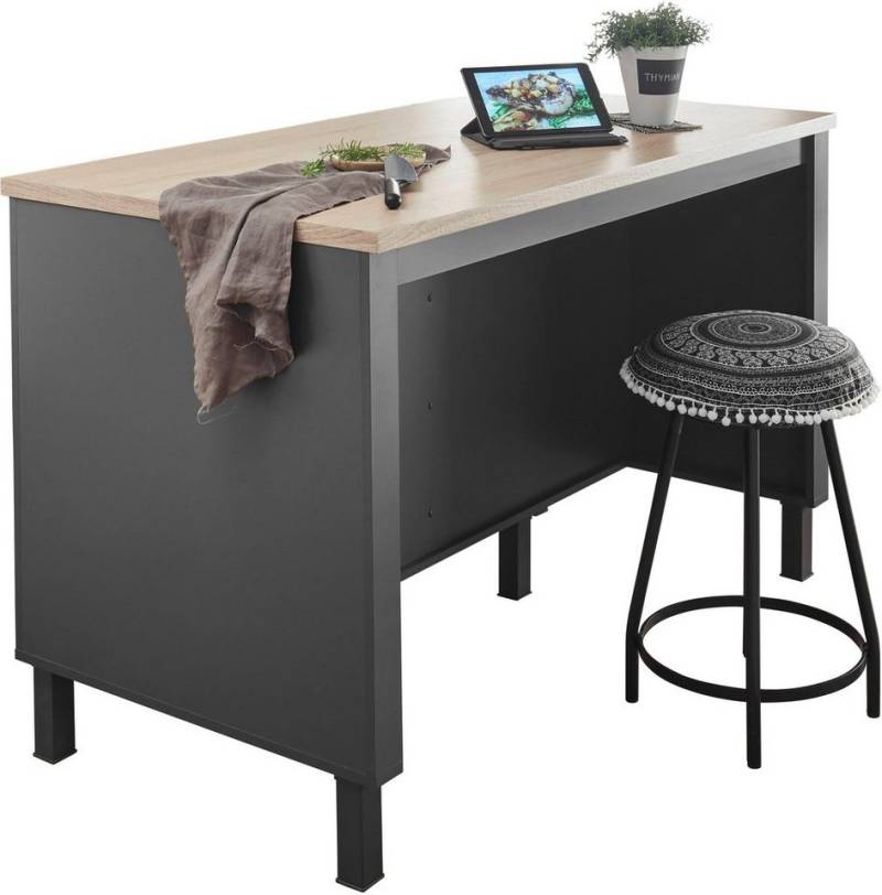 BASIC by Balculina Unterschrank Bilberry Kücheninsel, Breite 138 cm von BASIC by Balculina