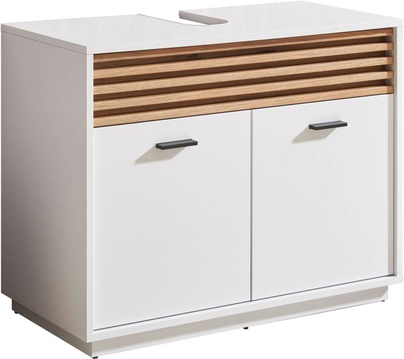 BASIC by Balculina Waschbeckenunterschrank Liguria B/H/T 80x64x40 cm (1-St) Breite 80cm, Unterflurauszug, FSC-Mix 70% von BASIC by Balculina