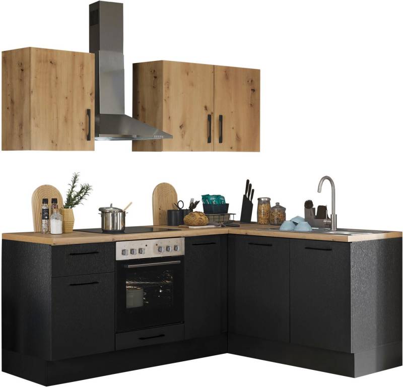 BASIC by Balculina Winkelküche Turin, Stellbreite 210x175 cm, wahlweise mit E-Geräten von BASIC by Balculina
