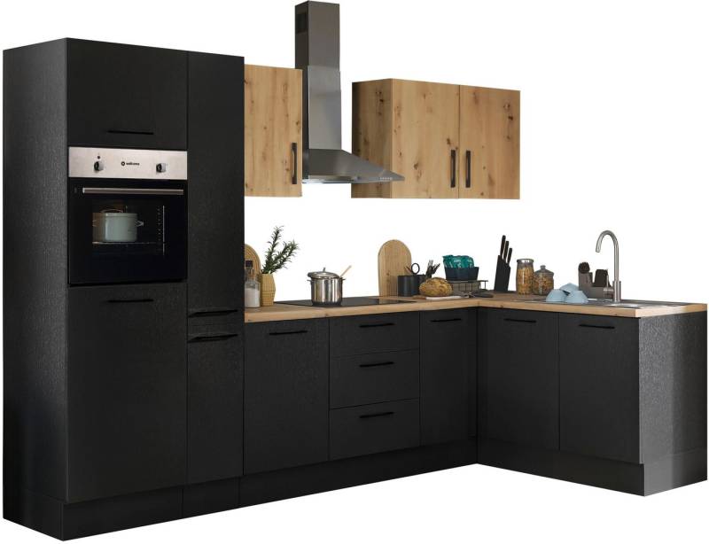 BASIC by Balculina Winkelküche Turin, Stellbreite 300x175 cm, wahlweise mit E-Geräten von BASIC by Balculina