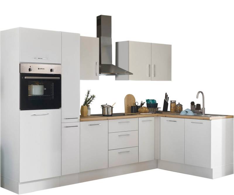 BASIC by Balculina Winkelküche Turin, Stellbreite 300x175 cm, wahlweise mit E-Geräten von BASIC by Balculina