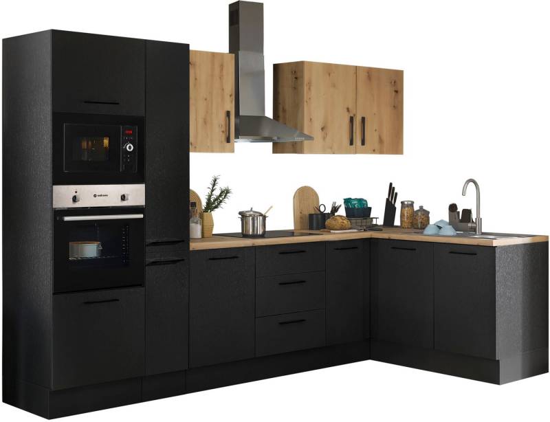 BASIC by Balculina Winkelküche Turin, Stellbreite 300x175 cm, wahlweise mit E-Geräten von BASIC by Balculina