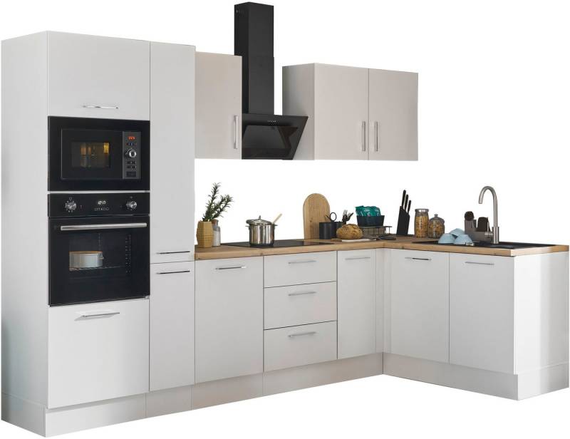 BASIC by Balculina Winkelküche Turin, Stellbreite 300x175 cm, wahlweise mit E-Geräten von BASIC by Balculina