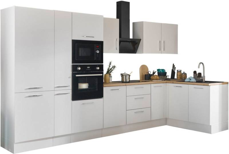 BASIC by Balculina Winkelküche Turin, Stellbreite 360x175 cm, wahlweise mit E-Geräten von BASIC by Balculina