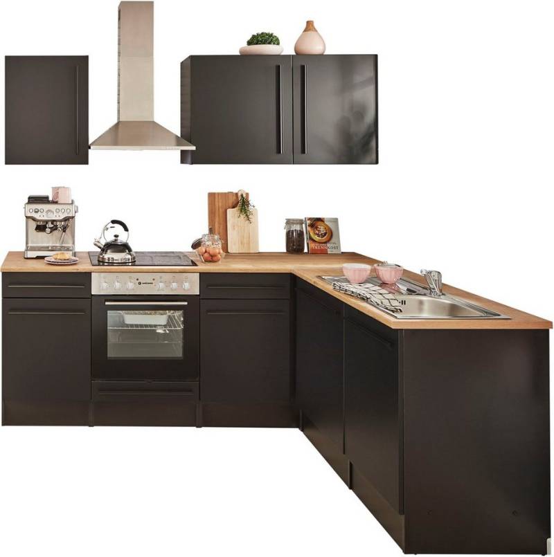 BASIC by Balculina Winkelküche Jazz, Stellbreite 220x175 cm, wahlweise mit E-Geräten von BASIC by Balculina