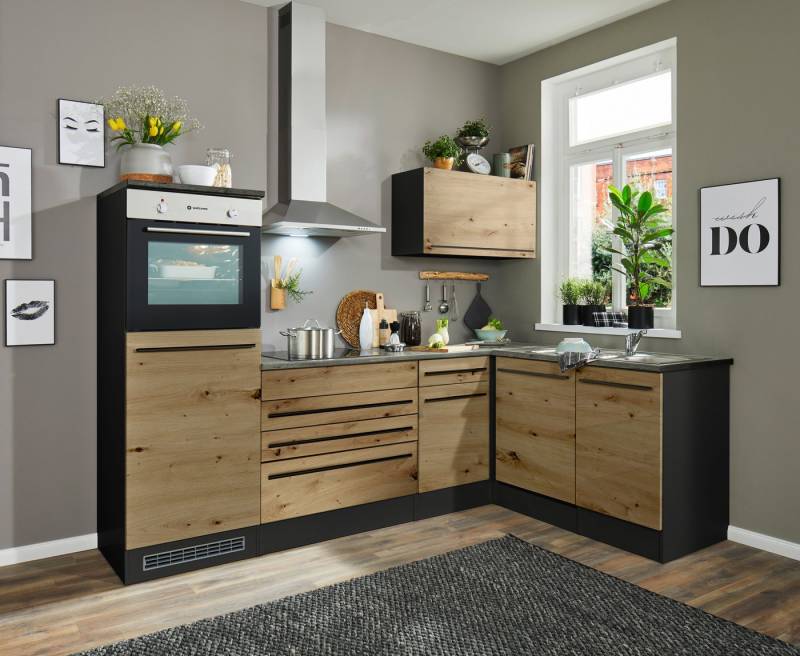 BASIC by Balculina Winkelküche Jazz, Stellbreite 260x175 cm, wahlweise mit E-Geräten von BASIC by Balculina
