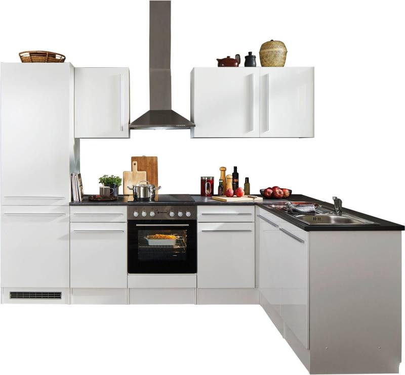 BASIC by Balculina Winkelküche Jazz, Stellbreite 280x175 cm, wahlweise mit E-Geräten von BASIC by Balculina
