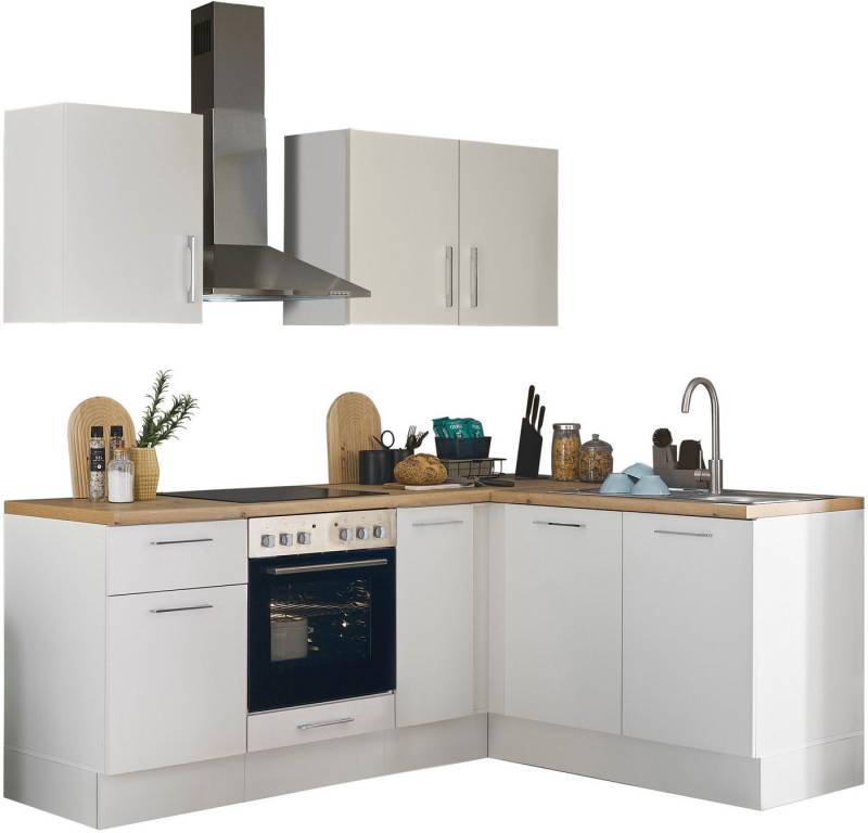 BASIC by Balculina Winkelküche Turin, Stellbreite 210x175 cm, wahlweise mit E-Geräten von BASIC by Balculina