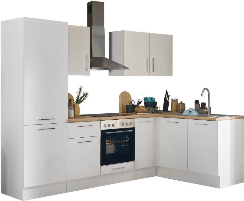 BASIC by Balculina Winkelküche Turin, Stellbreite 270x175 cm, wahlweise mit E-Geräten von BASIC by Balculina