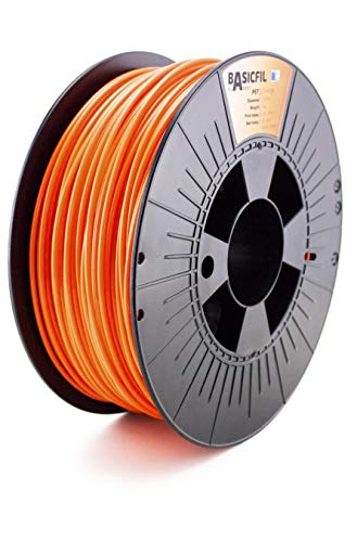 BASICFIL PETG (3D Drucker Filament), 2.85mm, 1kg, Orange von BASICFIL