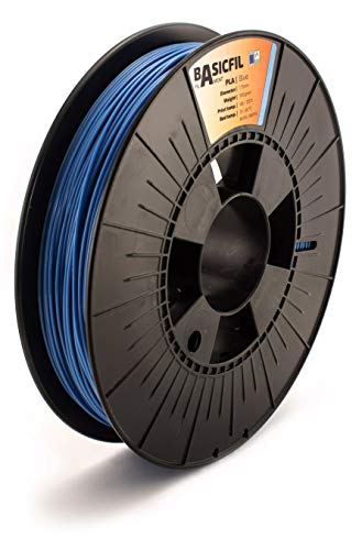 BASICFIL PLA (3D Drucker Filament), 1.75mm, 500g, Blau (Blue) von BASICFIL