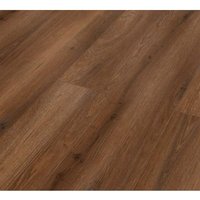 Laminat Edition 7 Eiche dunkel braun Laminat von BASICFLOOR