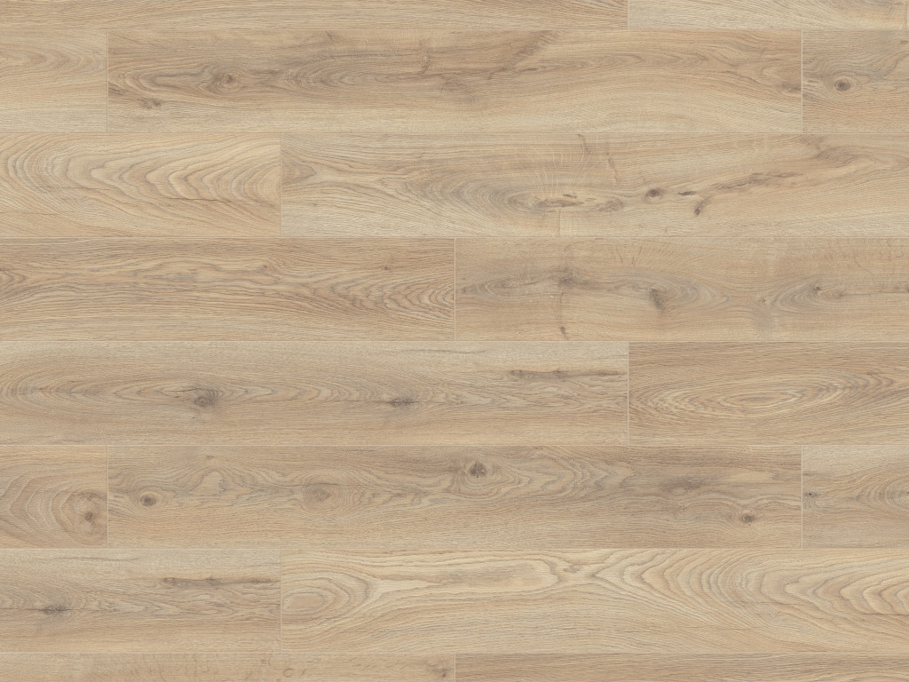 BASICfloor Designboden Natura Wood Ezra Landhausdiele - 7 mm stark, Klick-Verbindung, integrierte Dämmung, Feuchtraumgeeignet, Strukturiert, 4-seitige von BASICfloor