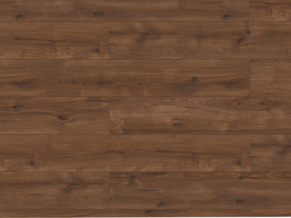 Timefloor Laminat Skyline Trend Harmony Oak choco brown Landhausdiele - 8 mm stark, strukturiert, feuchtraumgeeignet, 4-seitige Fase von Timefloor