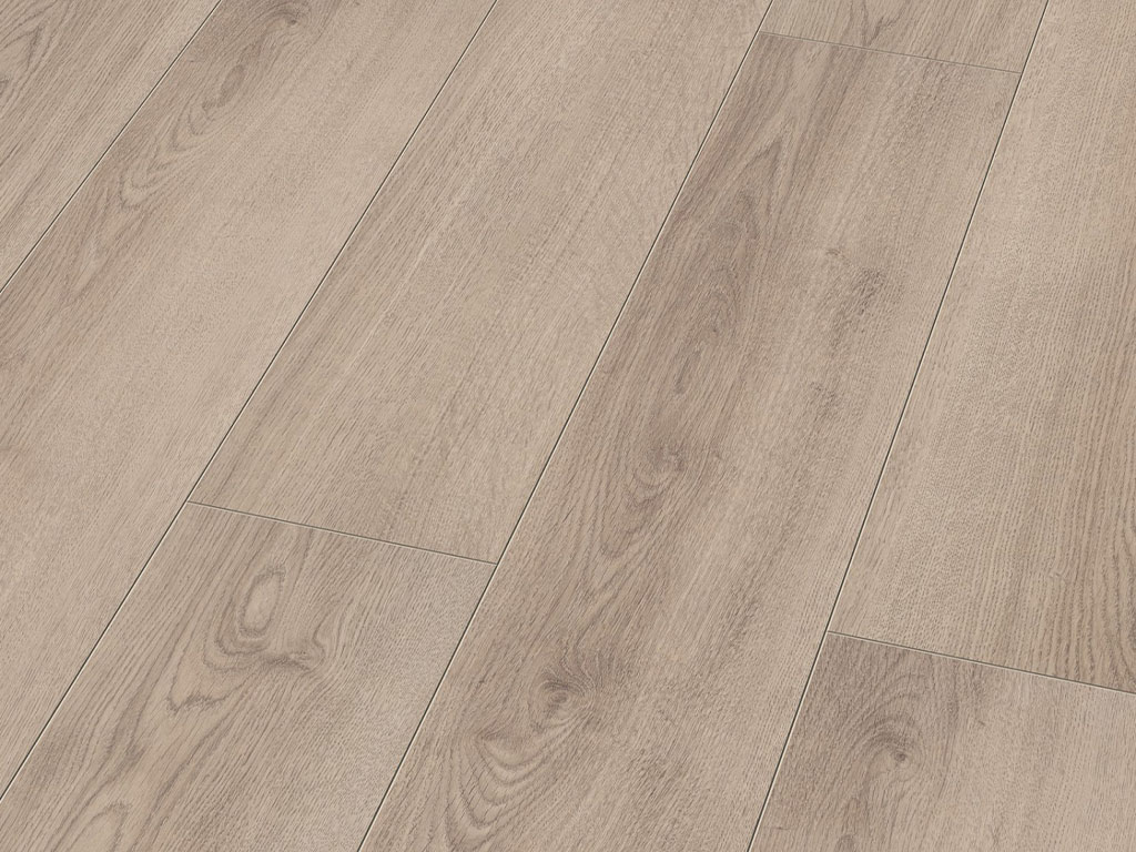 BASICfloor Laminat Trend Oak nature grey Landhausdiele - 7 mm stark, Strukturiert, 4-seitige Fase von BASICfloor