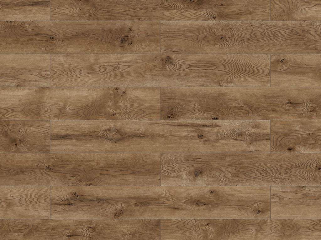 BASICfloor Laminat Trend XL Serengeti Oak Landhausdiele - XL-Breitdiele, 10 mm stark, Strukturiert, 4-seitige Fase von BASICfloor