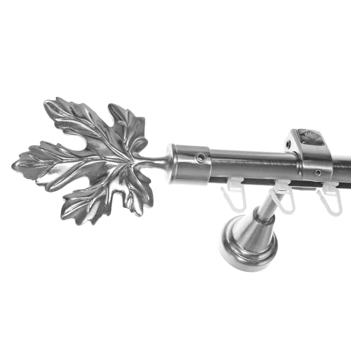 BASIT Innenlauf Gardinenstange 1 läufig Wandmontage 160 cm lang Edelstahl Optik I Vorhangstange mit Schiene 1läufig Ø20mm I 120-600 cm wählbar H50 BASIT Innenlauf Gardinenstange 1 läufig Wandmontage 160 cm lang Edelstahl Optik I Vorhangstange mit Schiene 1läufig Ø20mm I 120-600 cm wählbar H50 von BASIT