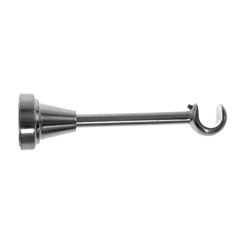 BASIT Wandträger für Gardinenstangen 1-läufig Edelstahl Look I Gardinenstangen Träger 19mm Wandbefestigung für Rohr Gardinenstangen Halterung Vorhangstange H18 BASIT Wandträger für Gardinenstangen 1-läufig Edelstahl Look I Gardinenstangen Träger 19mm Wandbefestigung für Rohr Gardinenstangen Halterung Vorhangstange H18 von BASIT