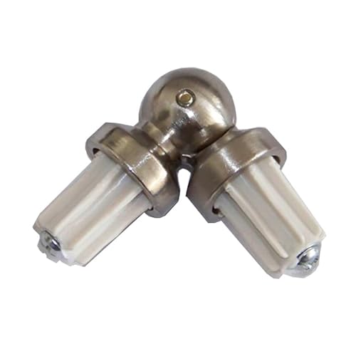BASIT Winkel - Rohrverbinder für Gardinenstangenrohr Durchmesser 19mm W19 BASIT Winkel - Rohrverbinder für Gardinenstangenrohr Durchmesser 19mm W19 von BASIT