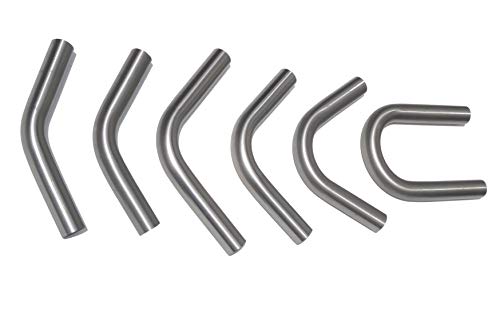 Edelstahlrohrbogen Ø 30x2mm Geländer Schweißbogen Rund Rohr geschliffen Korn 240, Abmessung:180° - Ø 30x2mm Edelstahlrohrbogen Ø 30x2mm Geländer Schweißbogen Rund Rohr geschliffen Korn 240, Abmessung:180° - Ø 30x2mm von BASIT