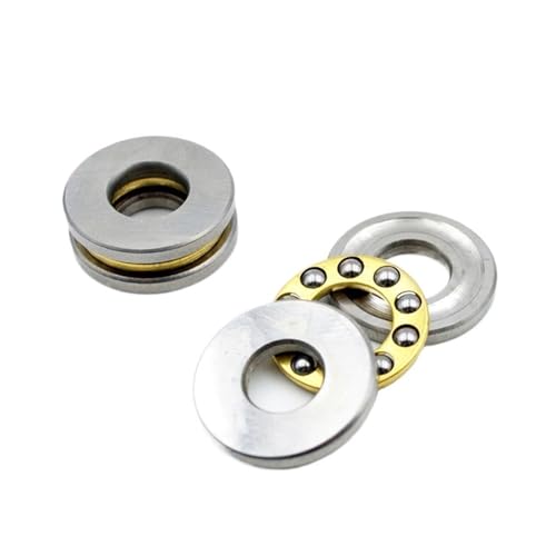 10 Stück Mini-Druckkugellager 3D-Drucker F3 8M F5-10M F6 12M F8-22M F8-14M F8 16M F10-17M F12-21M Miniatur-Axialkugellager (F3-8M 3x8x3,5mm),Bearing(F10-18M 10x18x5.5mm) von BASSFLY