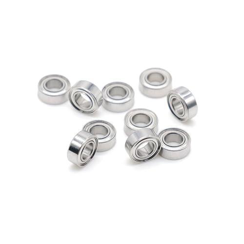 10 Stück SMR74 ABEC-9 4X7X2 4x7x2,5 Edelstahl-Kugellager 625 605 606 607 693 694 695 696 697 698 699 683 684 687 689 688,Bearing(Open S687 7x14x3.5) von BASSFLY