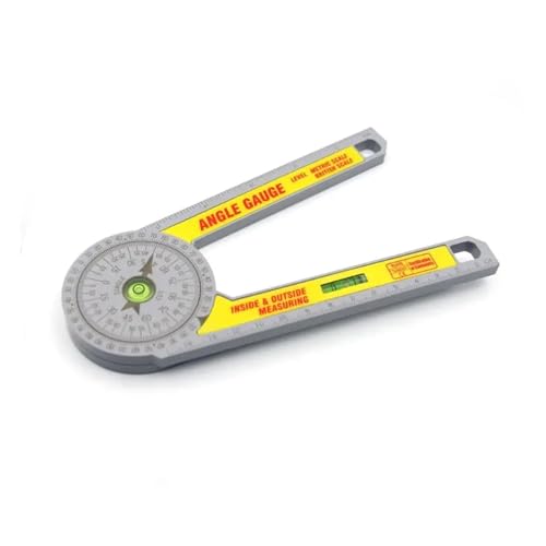 360-Grad-Gehrungssäge, Winkelmesser, hohe Genauigkeit, Winkelmesser, Goniometer, Messlineal measuring tools von BASSFLY