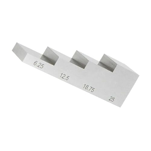 4-Stufen-Testblock Edelstahl-Kalibrierblock UT-Block Dickenschritt Ultraschall measuring tools von BASSFLY
