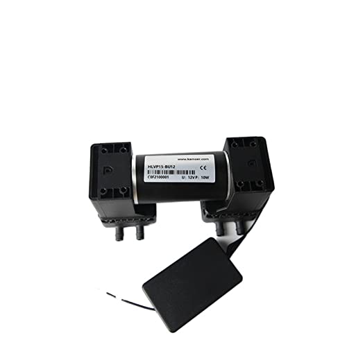BASSFLY 12V / 24V Mikro-Vakuumpumpe Kleine Membranpumpe Elektrische Vakuum-Booster-Pumpe Unterdruckpumpe(15-a-u-24) von BASSFLY