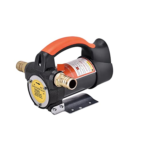 BASSFLY Dieselkraftstoffpumpe 300 W, 50 l/min, Gleichstrom, 12 V, 24 V, selbstansaugend, elektrisch, Diesel, Kerosinübertragung(12V Select,12v) von BASSFLY