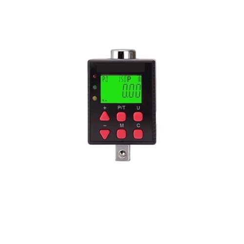 BASSFLY Digitaler drehmomentadapter, Speciality High Torque Value High Precision Digital Torque Meter 0.1-1500N.m Torque Wrench Including Handle Adapter Test Torque(Torque0.3-30N.m) von BASSFLY