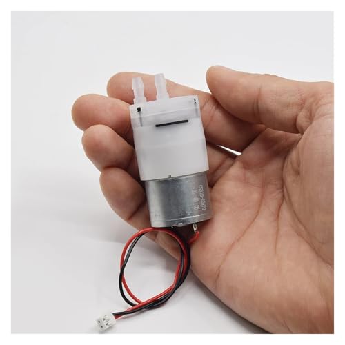 BASSFLY Poolpumpe, 1Set Mini 310 Motor Wasserpumpe DC 3V 3,7 V 5V 6V Micro Membran Selbstansaugende Saugwasserpumpe BASSFLY Poolpumpe, 1Set Mini 310 Motor Wasserpumpe DC 3V 3,7 V 5V 6V Micro Membran Selbstansaugende Saugwasserpumpe von BASSFLY