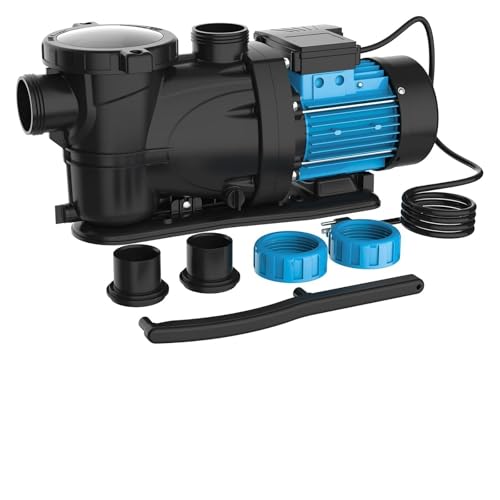 BASSFLY Poolpumpe, Bodenpoolpumpe, hoher Durchfluss, leistungsstarke, selbstansaugende Poolpumpe BASSFLY Poolpumpe, Bodenpoolpumpe, hoher Durchfluss, leistungsstarke, selbstansaugende Poolpumpe von BASSFLY