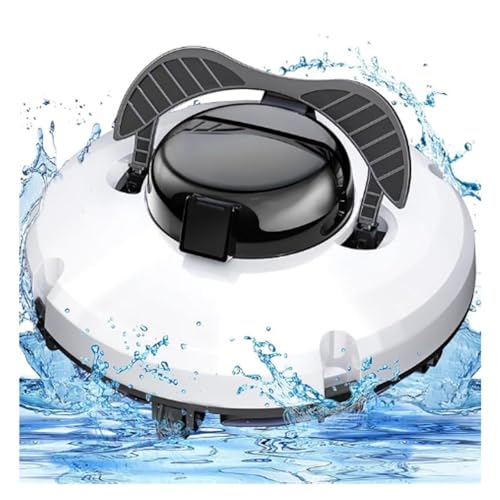 BASSFLY Schwimmbad-Reinigungsroboter Schwimmbad-Saugmaschine Intelligenter kabelloser Staubsauger Pool zubehör von BASSFLY