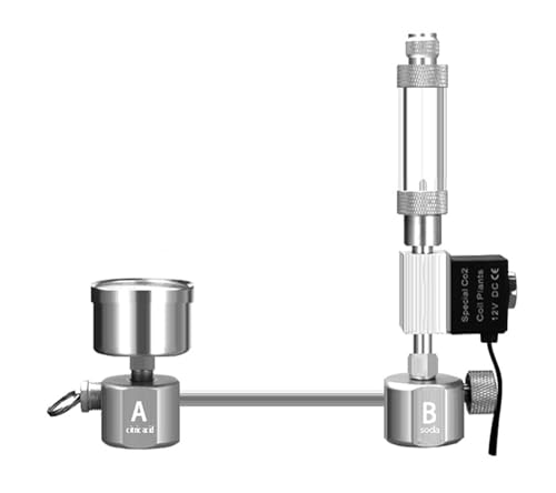CO2 Druckminderer, Aquarium DIY CO2 nerator System Kit CO2 nerator Blase Zähler Diffusor mit Magnetventil for Wasserpflanzen Wachstum liefert CO2 Druckminderer, Aquarium DIY CO2 nerator System Kit CO2 nerator Blase Zähler Diffusor mit Magnetventil for Wasserpflanzen Wachstum liefert von BASSFLY
