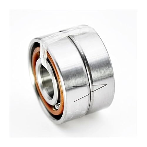 Ein Paar 7000 7001 DB DF AC Schrägkugellager ABEC-5 P5 Werkzeugmaschinenlager for CNC (7000 10 x 26 x 8 mm, DB_AC-Winkel),Bearing(7001 12x28x8mm,DT-AC ANGLE) von BASSFLY