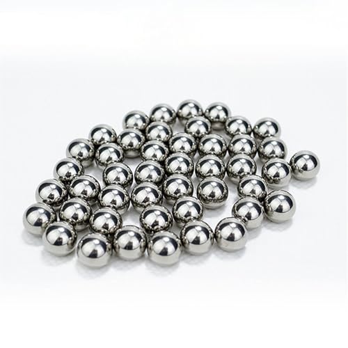 Hochgeschwindigkeitskugellager, Stahlkugel, Durchmesser 1 mm, 2 mm, 3 mm, 4,763 mm, 5,556 mm – 20 mm, Kugel aus massivem Kohlenstoffstahl for die Schleuderjagd, Rillenkugellager (Größe: 5,5 mm (50 Stü Hochgeschwindigkeitskugellager, Stahlkugel, Durchmesser 1 mm, 2 mm, 3 mm, 4,763 mm, 5,556 mm – 20 mm, Kugel aus massivem Kohlenstoffstahl for die Schleuderjagd, Rillenkugellager (Größe: 5,5 mm (50 Stü von BASSFLY
