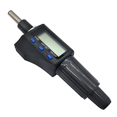 Mikrometer, 0-25mm Elektronische Mikrometer-Mikrometer-Köpfe 0,001 mm hochpräzise digitale Mikrometer-Elektromesselkopf mit Batterie von BASSFLY