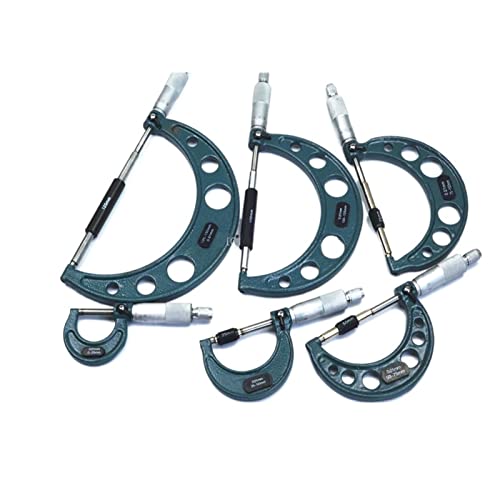 Mikrometer, Außerhalb Spiralmikrometer 0-25mm / 25-50mm / 50-75mm / 75-100mm 100-125mm- / 75-100mm 100-125MMAccuracy 0.01mm Messgerät Vermehrungs-Messschieber Messwerkzeuge(125-150mm) von BASSFLY