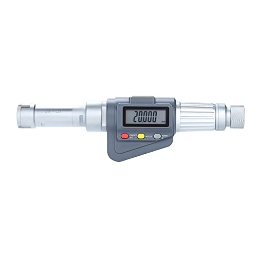 Mikrometer, Innerhalb von Mikrometer 0,001 mm elektrischer digitaler Dreipunkt-Innendurchmesser Mikrometer LCD Datenausgabe anzeigen(30-40mm) von BASSFLY