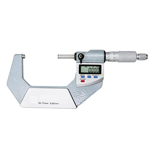 Mikrometer, P65 Digital Electronic AUSSERFICKEL 0-25/25-50/50-75/75-100 mm Digital Mikrometer 0,001 mm(25-50mm) von BASSFLY
