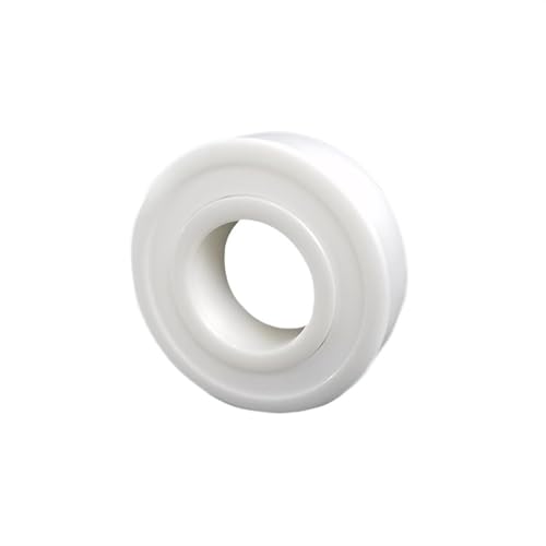 Rillenkugellager, doppelseitig abgedichtetes Keramiklager 6300 6301 6302 6303 6304 6305 6306 6307 6700 2RS, hohe glatte Korrosionsbeständigkeit,Bearing(6303 17x47x14) von BASSFLY